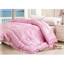 Bright Color 100% Polyester Bed Quilt F1874